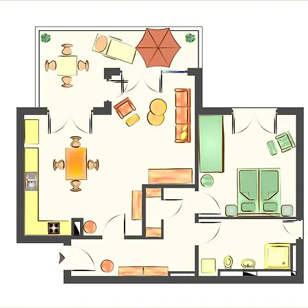 Apartment Haffblick 1 Zirchow