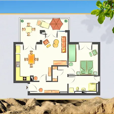 Haffblick 1 Apartamento *